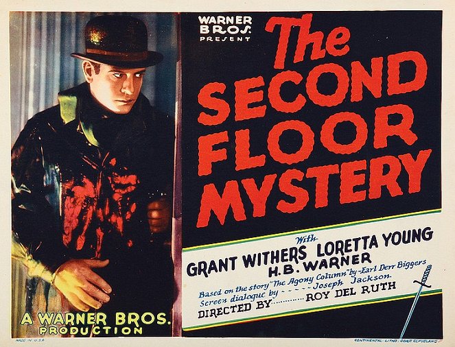 The Second Floor Mystery - Plakáty