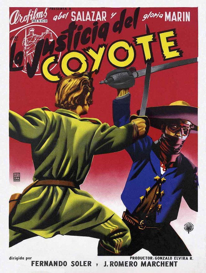 La justicia del Coyote - Cartazes