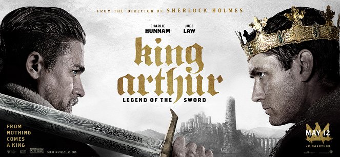 Arthur király - A kard legendája - Plakátok