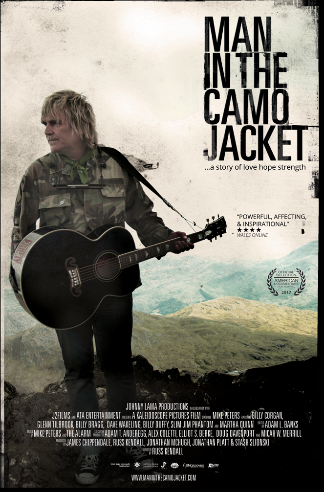 Man in the Camo Jacket - Plakátok