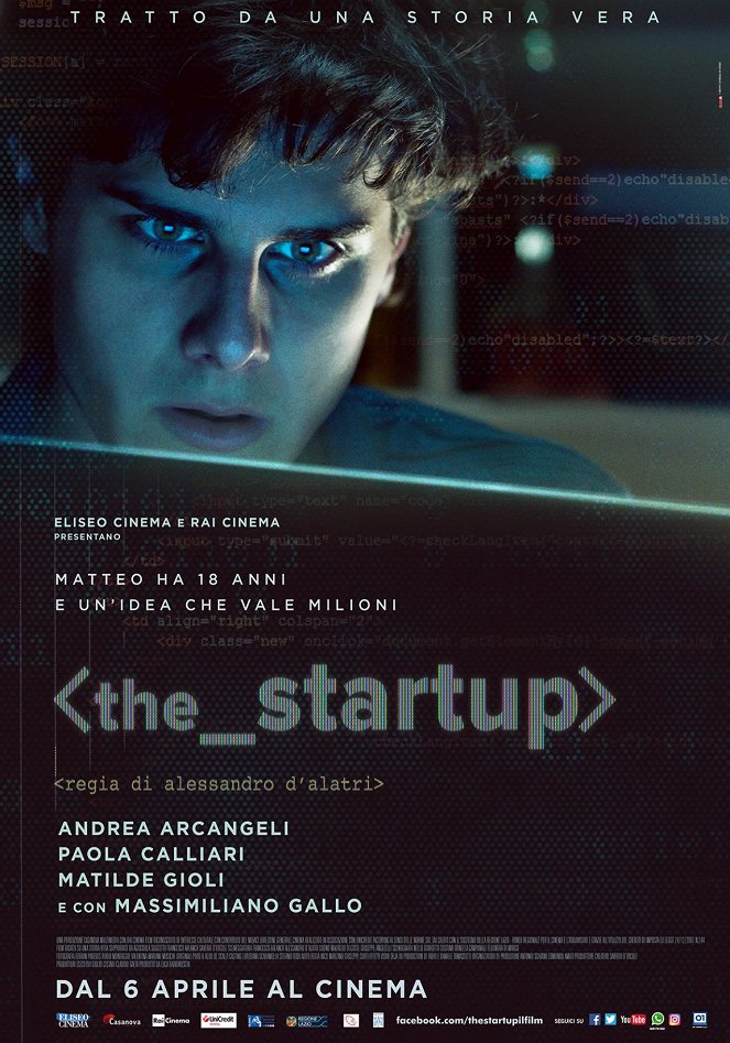 The Startup: Accendi il tuo futuro - Plakate