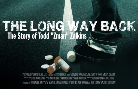 The Long Way Back: The Story of Todd Z-Man Zalkins - Carteles