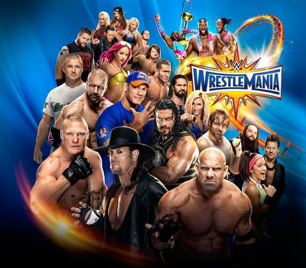 WrestleMania 33 - Carteles