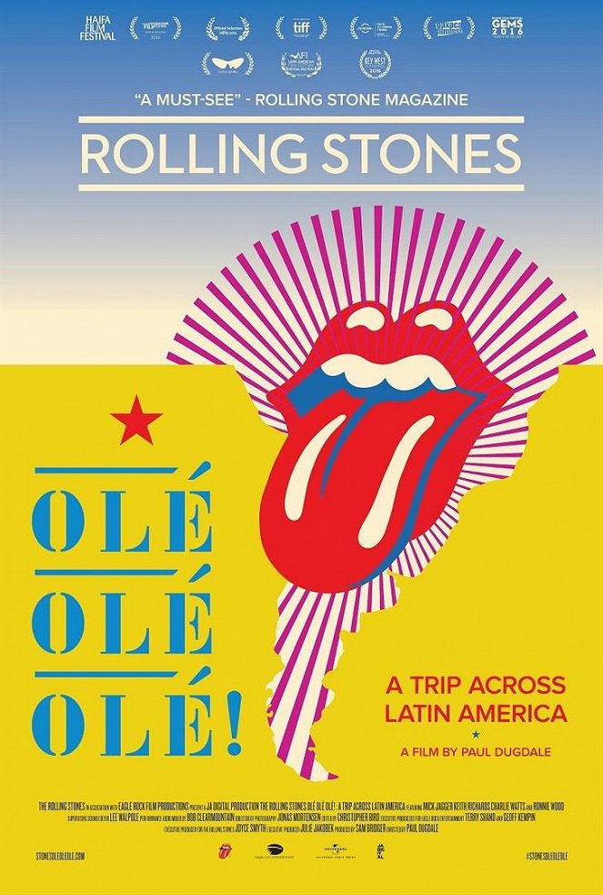 The Rolling Stones Olé Olé Olé!: A Trip Across Latin America - Plakate