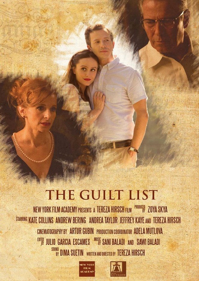 The Guilt List - Posters
