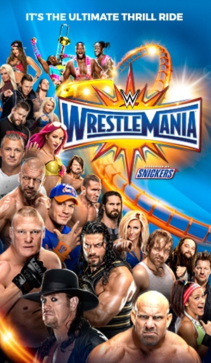 WrestleMania 33 - Plakate