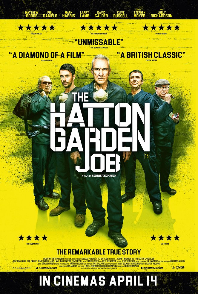The Hatton Garden Job - Cartazes