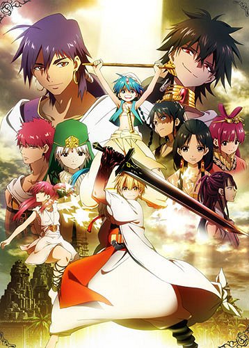Magi: The Labyrinth Of Magic - Affiches