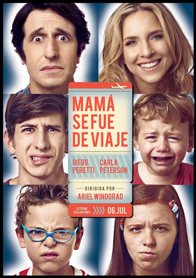 Mamá se fue de viaje - Plakate