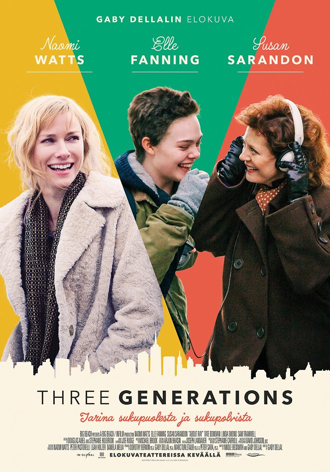 Three Generations - Julisteet
