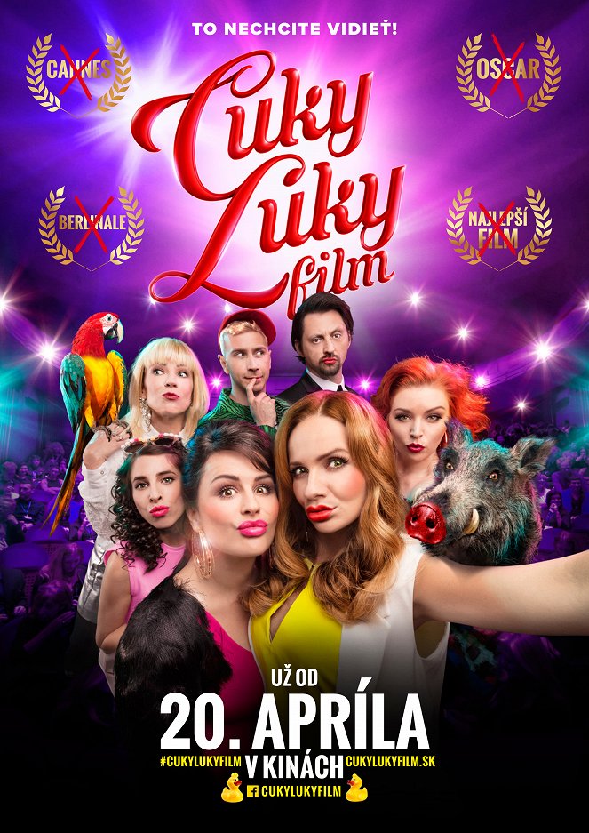 Cuky Luky Film - Plakáty