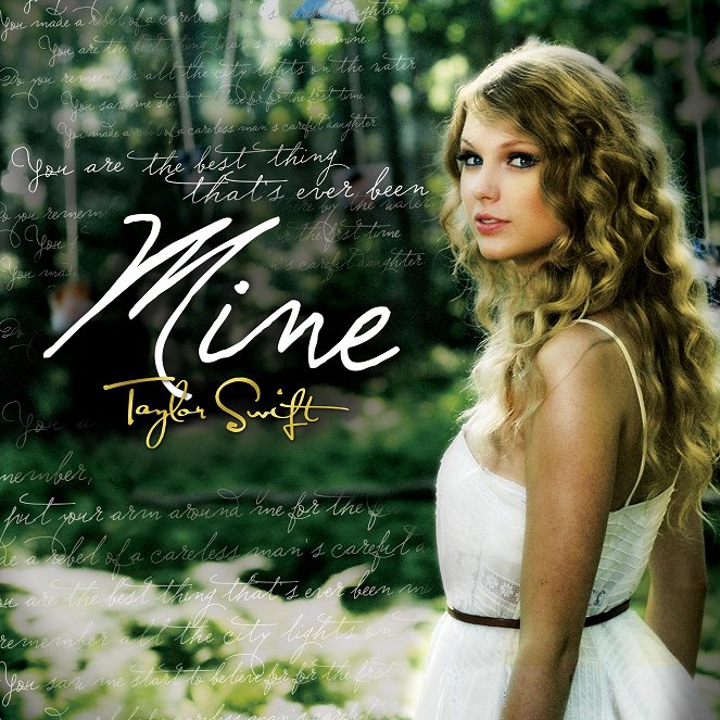 Taylor Swift - Mine - Cartazes