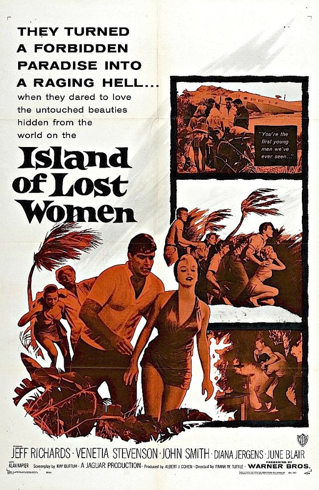 Island of Lost Women - Posters