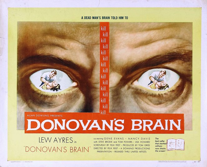 Donovan's Brain - Plagáty