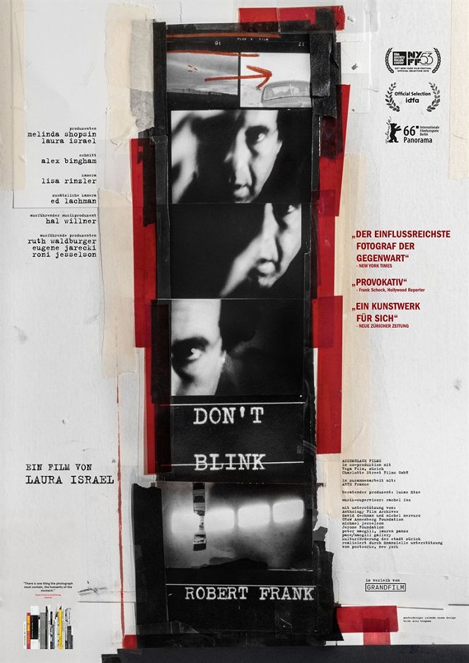 Don't Blink - Robert Frank - Plakate