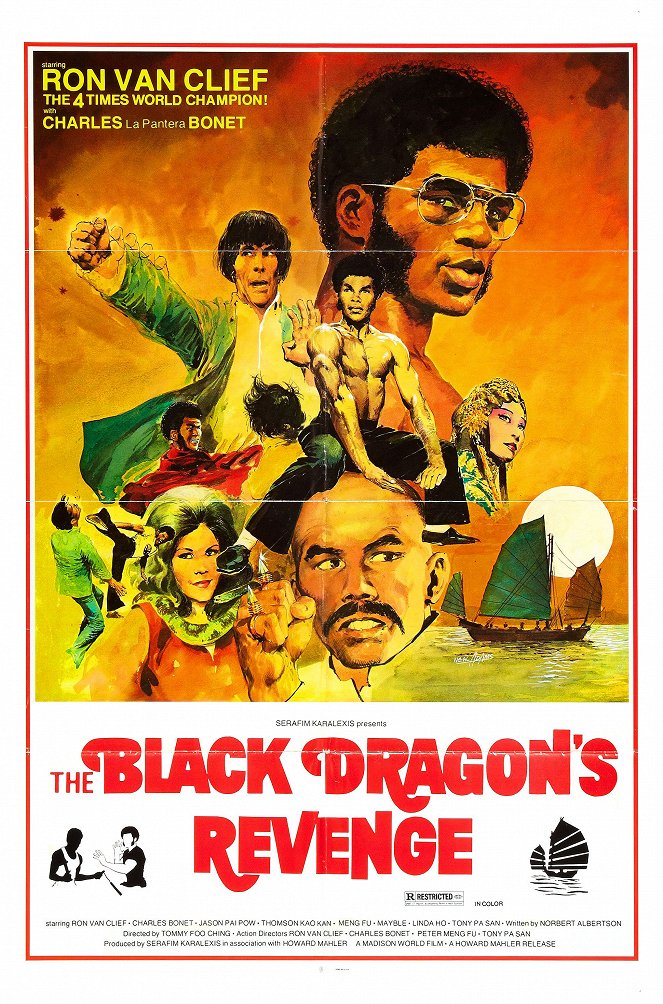 The Black Dragon Revenges the Death of Bruce Lee - Posters