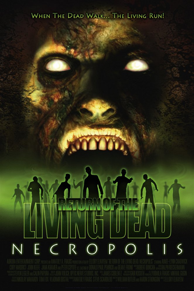 Return of the Living Dead 4: Necropolis - Julisteet