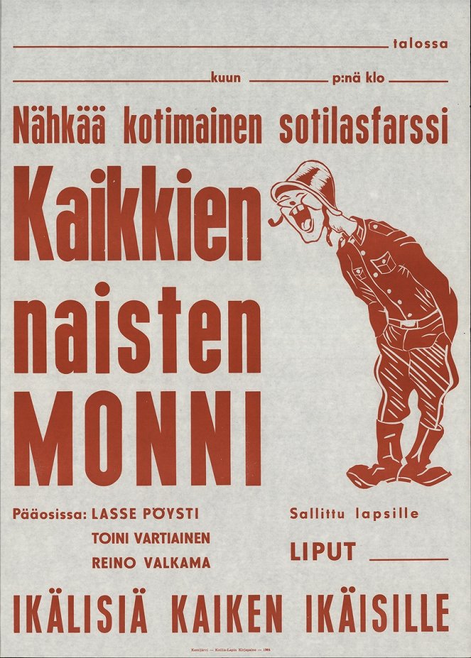 Kaikkien naisten monni - Julisteet