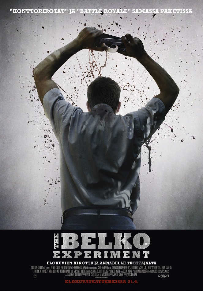 The Belko Experiment - Julisteet