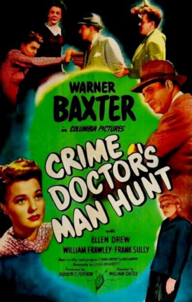 Crime Doctor's Man Hunt - Plagáty