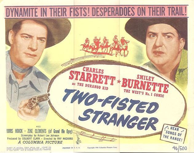 Two-Fisted Stranger - Posters