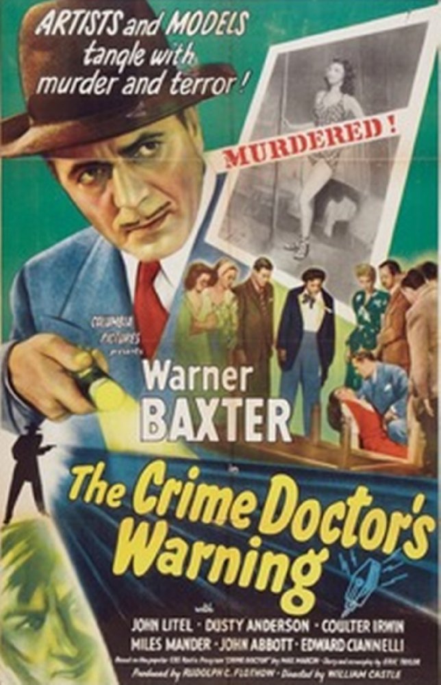 The Crime Doctor's Warning - Plakáty