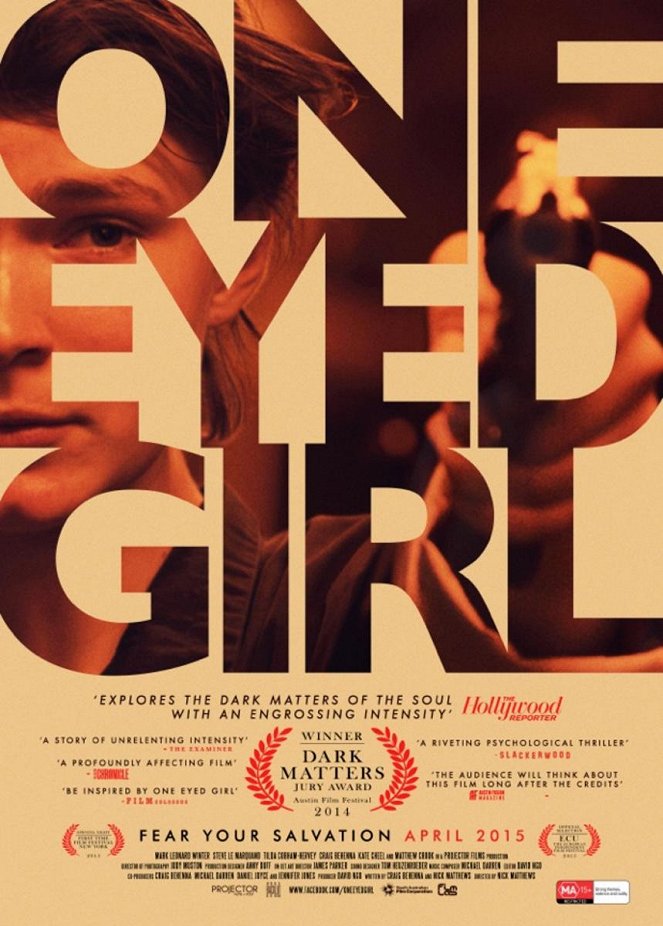 One Eyed Girl - Affiches