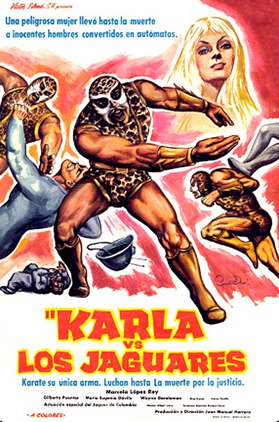 Karla contra los jaguares - Plakate
