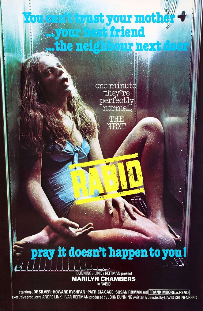 Rabid - Bete, dass es nicht Dir passiert - Plakate