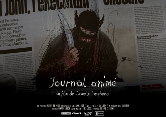 Journal animé - Plakaty