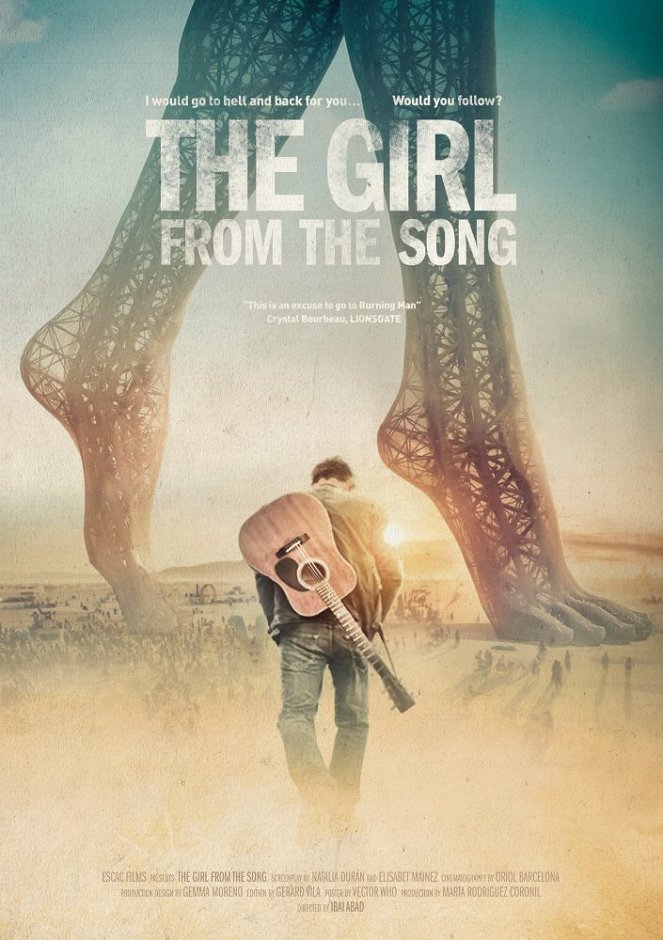 La chica de la canción - Affiches