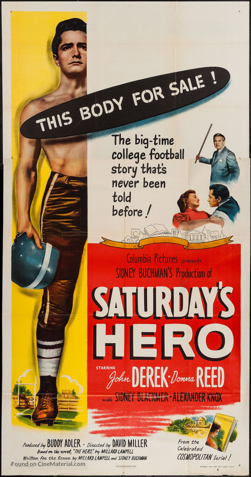 Saturday's Hero - Plakaty