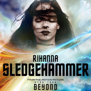 Rihanna - Sledgehammer - Cartazes