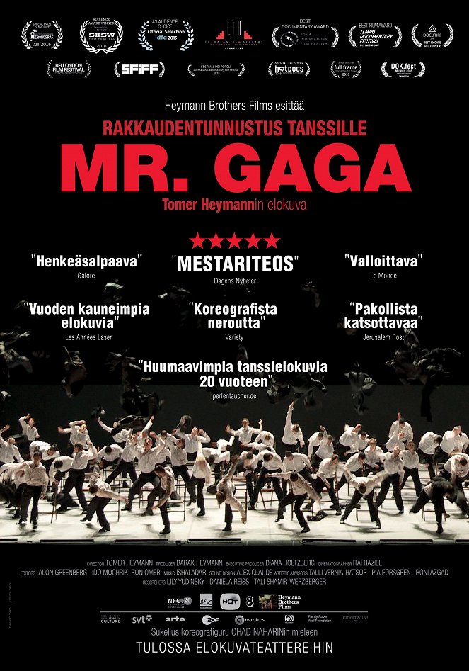 Mr. Gaga - Julisteet