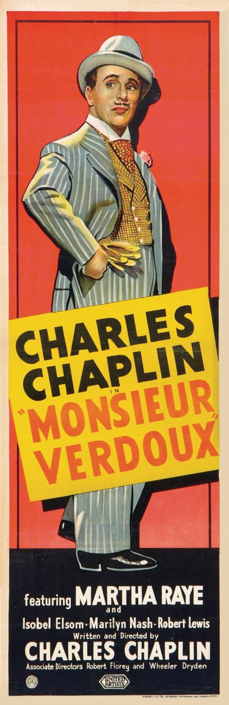 Monsieur Verdoux - Plakátok