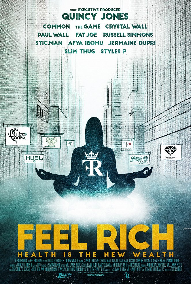 Feel Rich: Health Is the New Wealth - Plakate