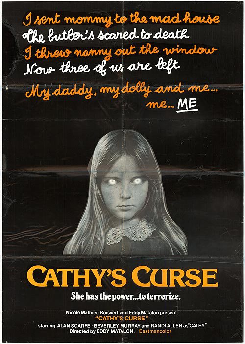 La venganza de Cathy - Carteles
