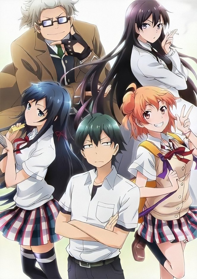 Jahari ore no seišun rabukome wa mačigatteiru. - Season 1 - Jahari ore no seišun rabukome wa mačigatteiru. - Kochira to Shite mo Karera Kanojora no Yukusue ni Sachi Ookaran Koto o Negawazaru o Enai. - Plakate