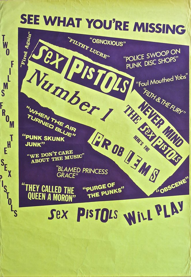Sex Pistols Number 1 - Plakáty