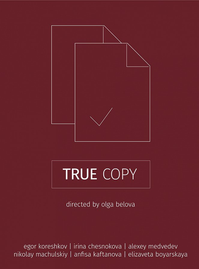 True Copy - Posters