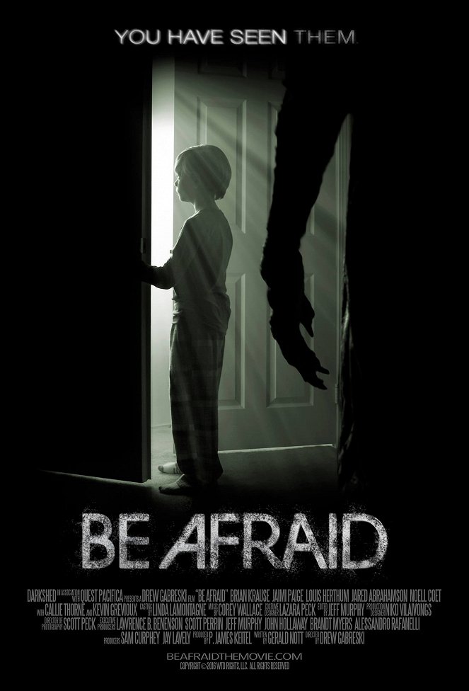 Be Afraid - Cartazes