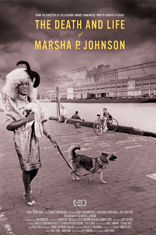 Smrt a život Marshy P. Johnson - Plakáty