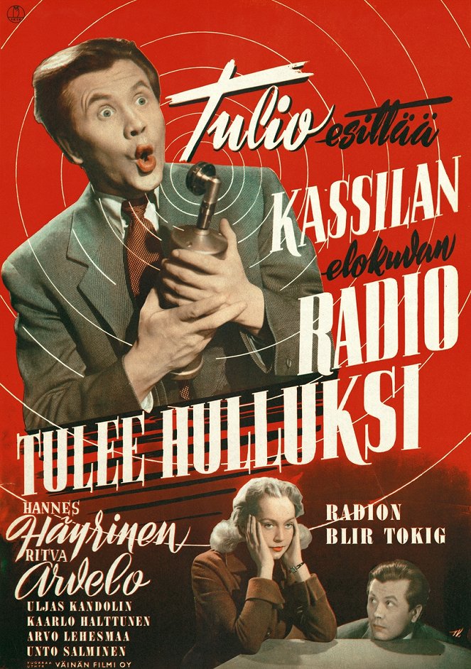 Radio tulee hulluksi - Cartazes