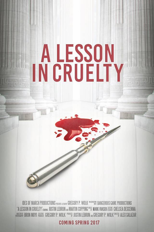 A Lesson in Cruelty - Affiches