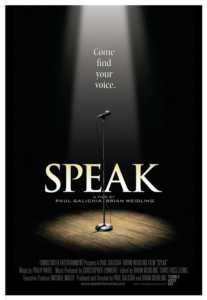 Speak - Posters