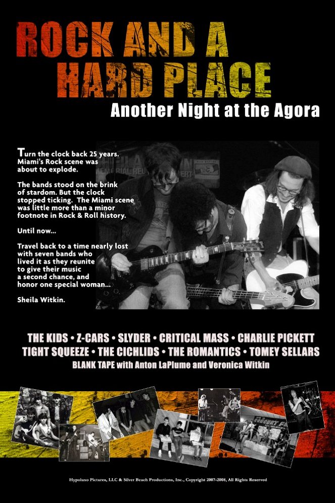 Rock and a Hard Place: Another Night at the Agora - Plakate