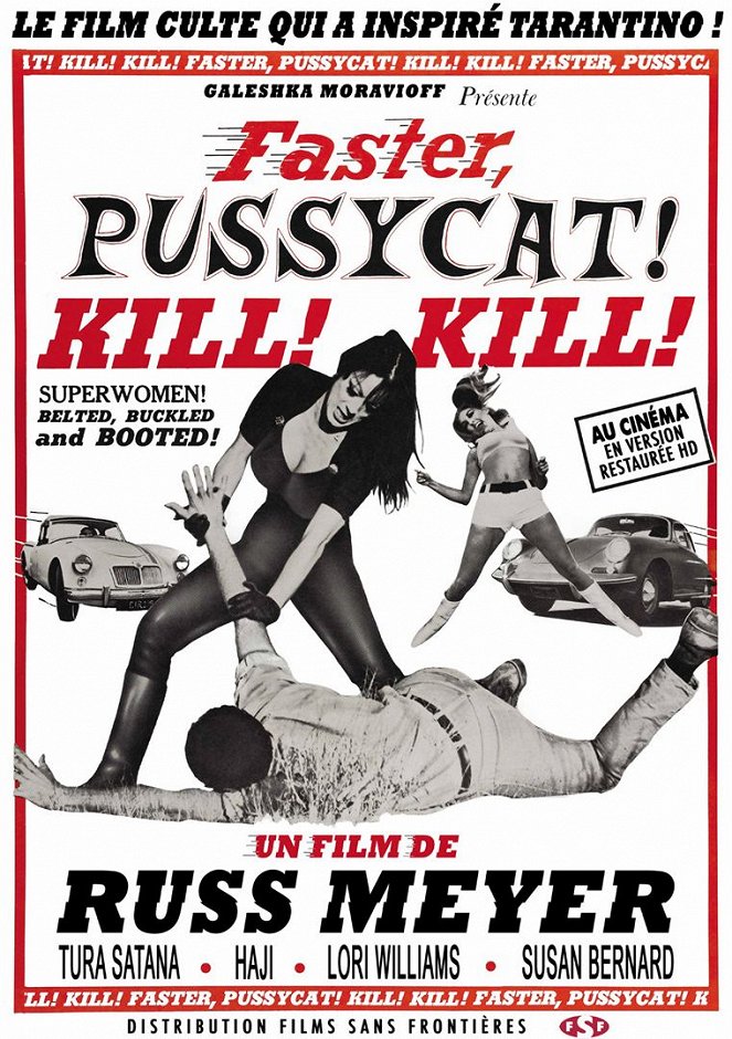 Faster, Pussycat! Kill! Kill! - Affiches