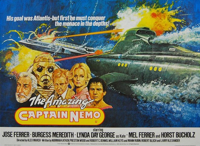 Le Retour du capitaine Nemo - Affiches