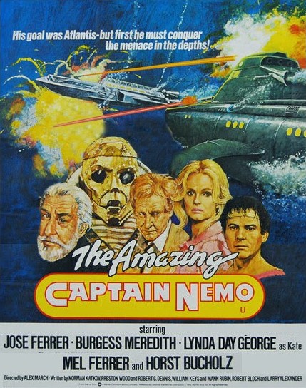 Báječný kapitán Nemo - Plakáty