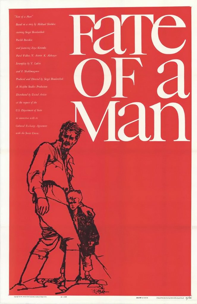 Fate of a Man - Posters